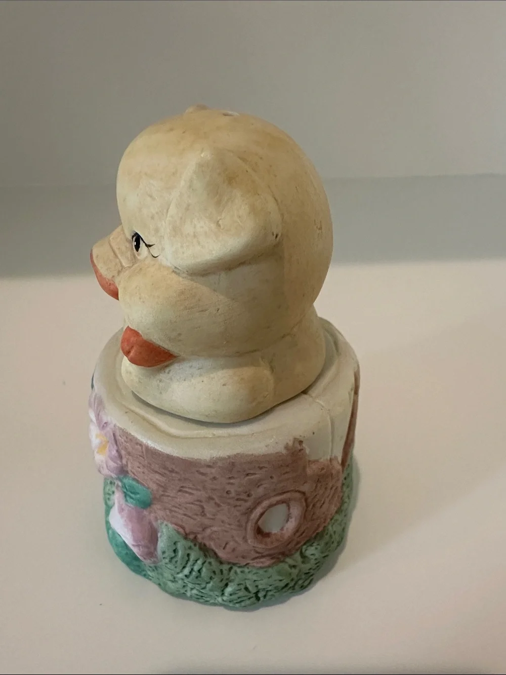 Vintage Ceramic Pig Salt and Pepper Shaker Set
